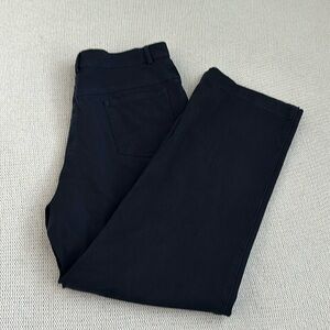 St John Sport Straight Leg Pants Navy Blue Size 10